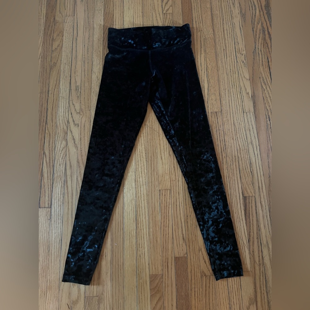 Victoria’s Secret PINK Crushed Velvet Leggings